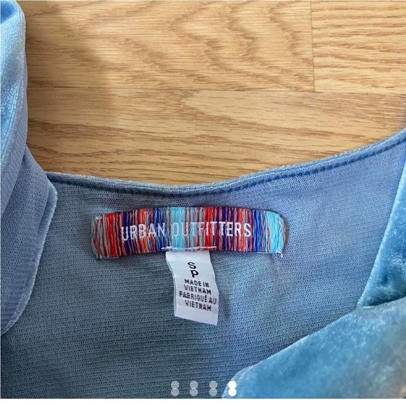 Urban Outfitters Velvet Mini Dress - Picture 3 of 4